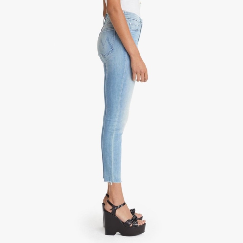 MOTHER The Looker Ankle Fray Jeans - Picture 7 of 13